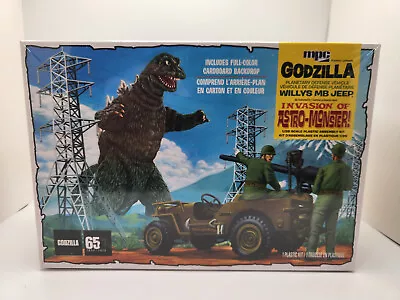 Godzilla Army Jeep 1/25 Scale Plastic Model Kit - MPC882M/12 • $27.99