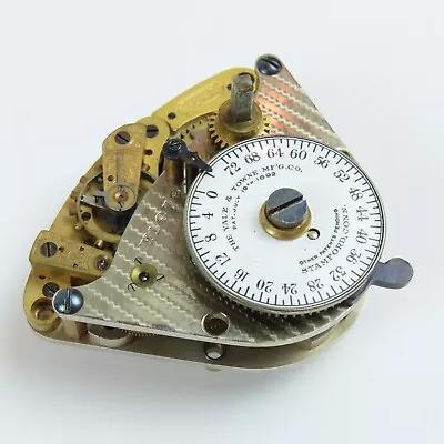 Yale & Towne Triangular Early Bank Vault Timer • $26