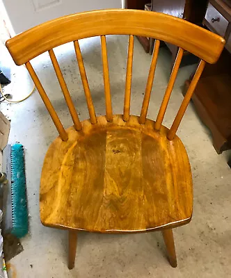 Mid Century Maple Desk Chair / Side Chair By Phoenix  (SC46) • $249