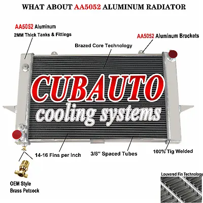 2 Row Aluminum Cooler Radiator For 1998-2004 Volvo C70 V70 S70 GLT 2.3L 2.4L L5 • $129