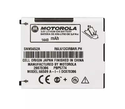 Motorola SNN5652A Extended OEM Battery For A840 E815 E816 V710 • $4.99