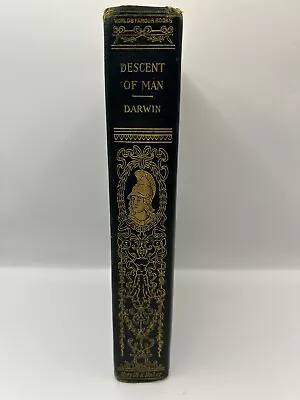 THE DESCENT OF MAN Charles Darwin Merrill Baker Revised Second Edition 1900 • $40