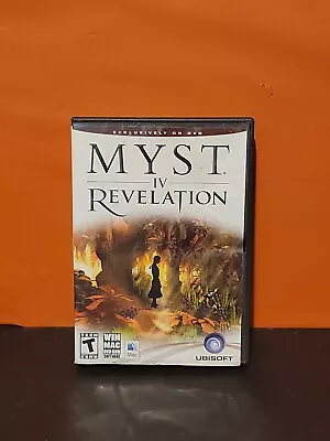 Myst IV: Revelation (Windows PC/Mac 2004) Complete 2 Disc Set • $9