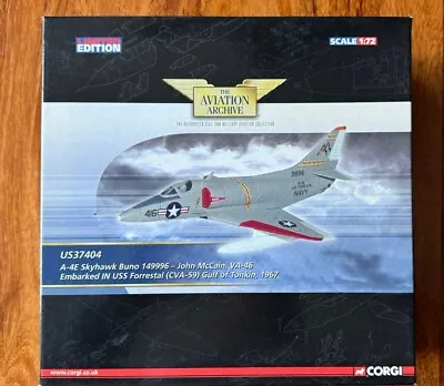 Corgi 1:72 US37404 Douglas A-4E Skyhawk USN VA-46 Clansman AA416 John Mccain • $80.90