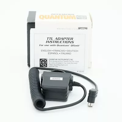 Quantum QF25 QFlash TTL Adapter For Mamiya 645 AF • $42.84