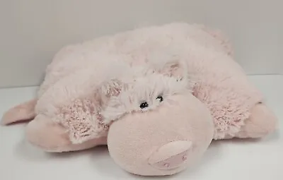 $10.50 • Buy Pillow Pets PeeWees Wiggly Pig Plush Travel Pet Sleep Buddy Stuffed Bed Nap  A