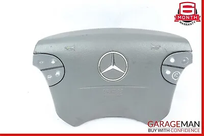 00-03 Mercedes W210 E430 CLK55 AMG Steering Wheel Airbag Driver SRS Grey • $66