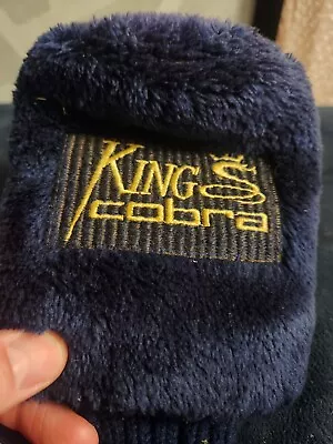 Vintage King Cobra Driver/Wood Headcover - Blue/Gold Plush Head Cover #1 • $5.60