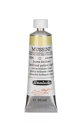 Schmincke MUSSINI® - Finest Artists' Resin Oil Colors Jaune Brillant - 35 Ml • $29.88