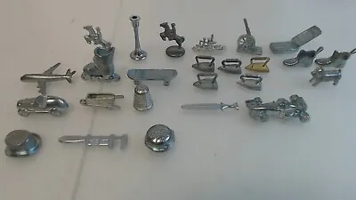 Monopoly & Maybe Others Original Vintage Game Pieces Replacement Lot Of 25 • $15.99