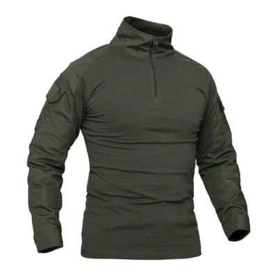 £18 • Buy Men Military Army Combat Shirt Tactical Long Sleeve T-Shirt Camouflage Casual 