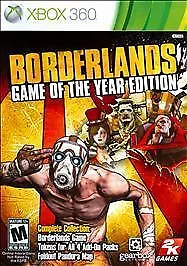 Borderlands -- Game Of The Year Edition (Microsoft Xbox 360 2010) No Digital • $6.98