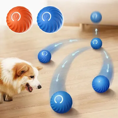 Automatic Jumping Ball For Pet Dog Electric Interactive Training Toys Fetch Ball • £8.96