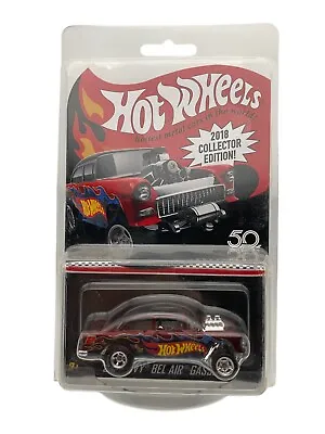 Hot Wheels '55 Chevy Bel Air Gasser - 2018 Collector Edition In Protector • $49.95