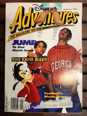 $13.49 • Buy Disney Adventures Magazine January 1993 Kris Kross Goof Troop Cover