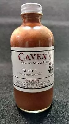 Cavens Gusto 1 Oz Jar Long Distance Call Trapping Lure Predator Lure Coyote • $13.50