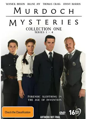 Murdoch Mysteries: Collection One (Series 1-4) (DVD) • $69.90