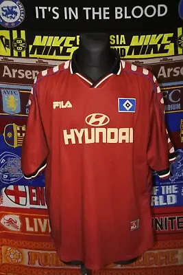 4.5/5 Hamburg Hamburger SV Adults XXL/XXXL 2000 Football Shirt Jersey Soccer . • £95.99