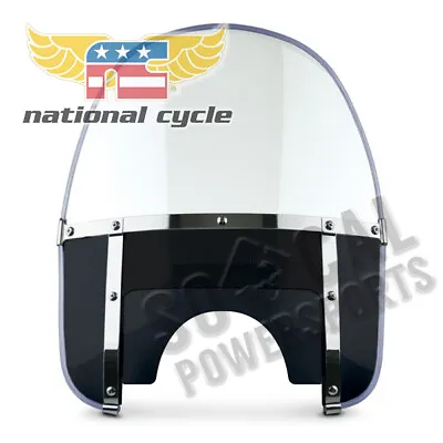 National Cycle 1999-2009 Yamaha XVS 11 V-Star 1100 Custom Heavy Duty Windshield • $269.95