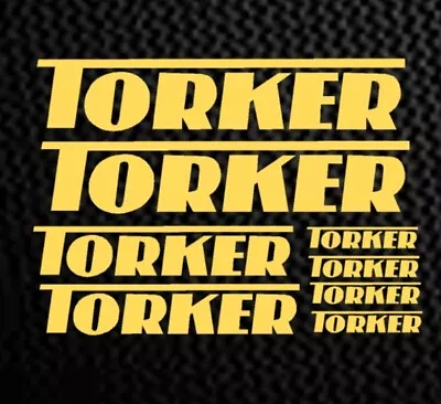 Torker BMX Bike Decals - Vinyl Stickers • $17.95