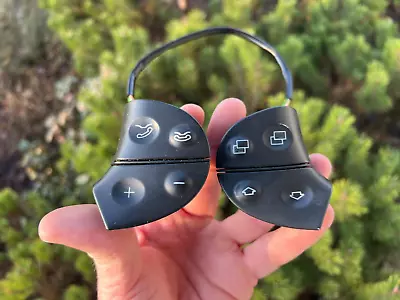 MERCEDES CLK W208 W210 Steering Wheel Control Buttons Switches Black • $80