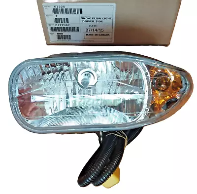 Meyer Nite Saber 07225 Headlight Left Snow Plow Light Driver Side With Wire/Bolt • $297.99