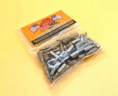 T-6 Torx Bit T-6 Insert Bit Star Torx Lifetime Warranty 50 Pack Drill Hog® • $28.49