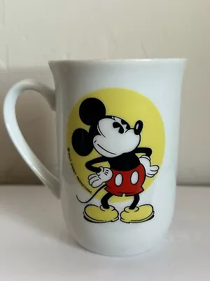 Vintage Walt Disney Productions Mickey Mouse Coffee Cup Mug Made In Japan • $6.45