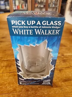  Johnnie Walker White Walker Game Of Thrones Diamond Cut Glass Whisky In Box • £5
