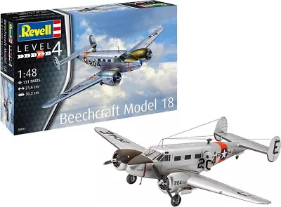 Revell 1/48 Beechcraft Model 18 Aircraft • $75.95