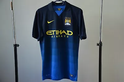 Nike Manchester City 2014 2015  Football Shirt Soccer Jersey • $35