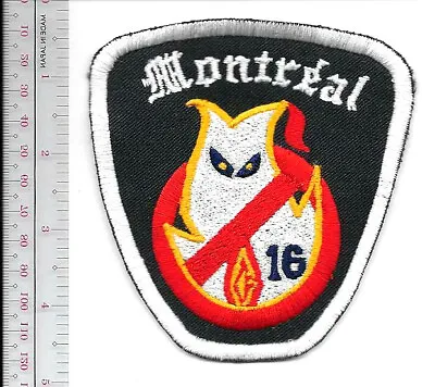 Montreal Fire Department Le Plateau Station Caserne 16 Service D'Incendie Quebec • $10.99