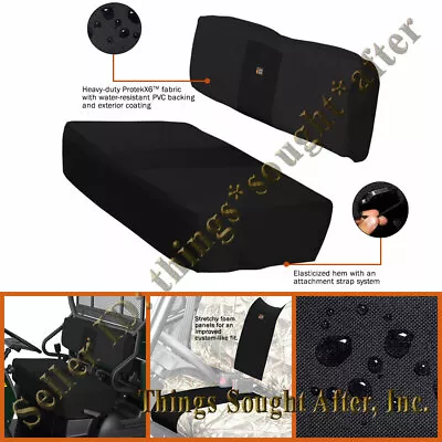 Kawasaki Mule Seat Cover For 2021 2022 2023 4000 4010 4x4 & 4010 4x4 FE - Black • $88.41