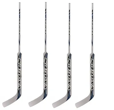 New 4 Pack Vaughn 7900 Hockey Goalie Sticks Stick Left LH25 Composite Silver SR • $311.96