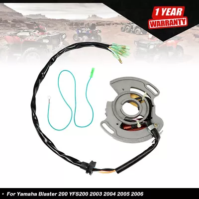 Stator For Yamaha Blaster 200 YFS200 2003 2004 2005 2006 / 5Vm-85560-00-00 • $26.28