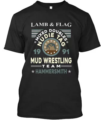 Bottom Nudie Tag Mud Wrestling T-Shirt Made In The USA Size S To 5XL • $21.59