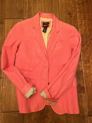 J Crew Schoolboy Blazer 2 Hot Pink • $8.96