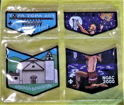 10 Boy Scout NOAC 2 Piece Patch Set Safely Show Center Loading Album Page OA O A • $6.95