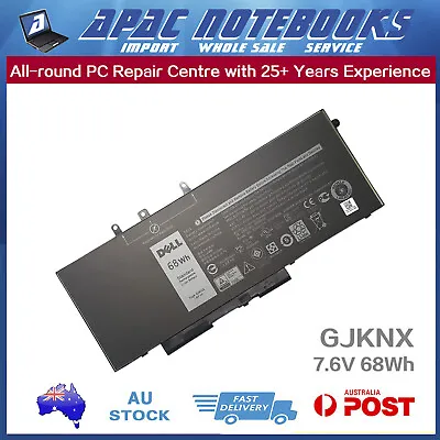 Genuine GJKNX Battery For Latitude 5280 5288 5290 5480 5488 5490 P27S P72G 68Wh • $79.80