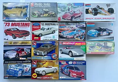 Plastic Car Building Kits 1/24 - $10 EACH - You Choose - LOTS TO CHOOSE FROM • $10