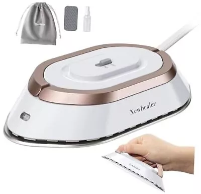  Travel Iron With Dual Voltage - 120V/220V Lightweight Dry For Clothes White • $49.91