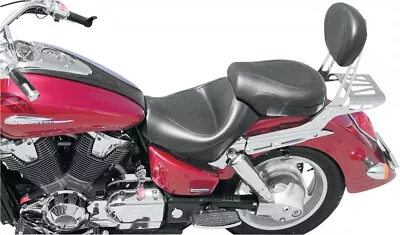 Mustang Two-Piece Two-Up Vintage Wide Touring Black Honda VTX1800 S&T 2002-2008 • $639