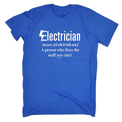£10.95 • Buy Electrician Noun Sparky - Mens Funny Novelty Top Gift T Shirt T-Shirt Tshirts
