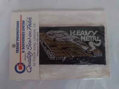 TANK Vintage Heavy Metal Patch.  HEAVY METAL • $18.67