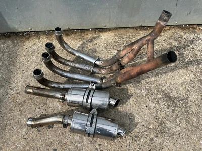 $219.54 • Buy Yamaha Xjr1200 Complete Exhaust With Scorpion Silencers From A 1996 Model