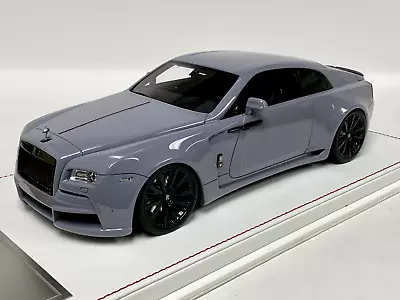 1/18 Davis And Giovanni Rolls Royce Wraith Novitec Grey Leather Base 60 Pcs  #72 • $232.50