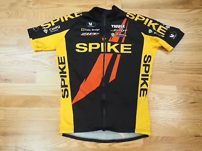 Vermarc Sport Men's M Spike Energy Drink Cycling Jersey Black Yellow. • $17.99