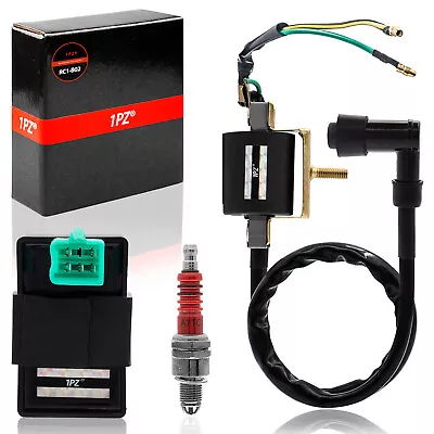 $13.49 • Buy RACING IGNITION COIL SPARK PLUG CDI 50 70 90 110 125cc ATV PIT/DIRT BIKE SCOOTER