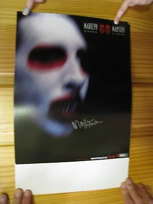 Marilyn Manson Poster The Golden Age Of Grotesque Signed • $85.18