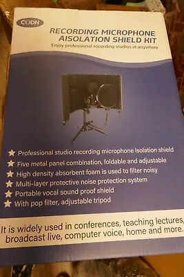 Codn Recording Microphone Isolation Shield Kit • $39